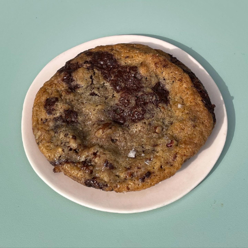 Chocolate pecan cookie