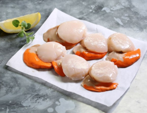 King Scallop Meat 250g (approx 6-8)